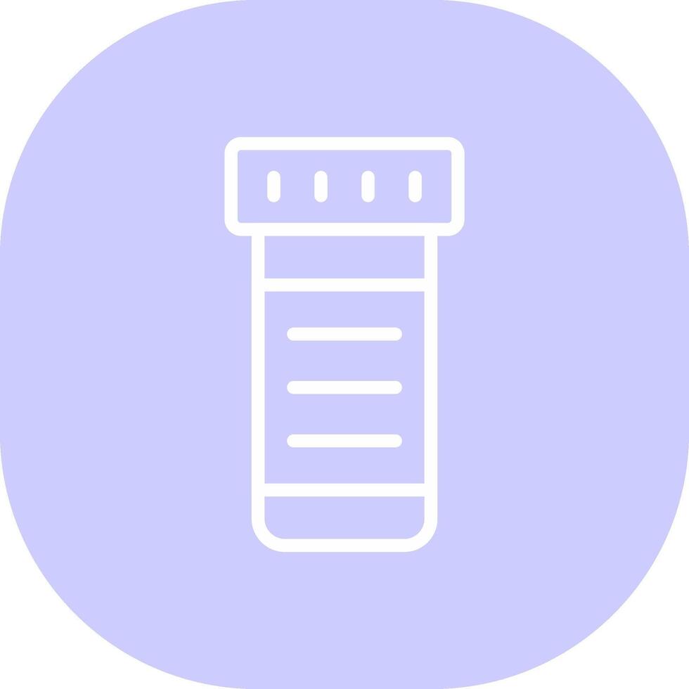 Test Tube Creative Icon Design vector