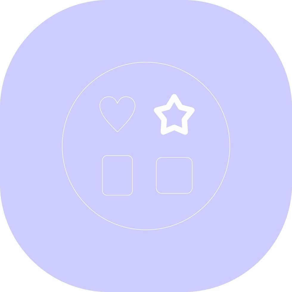 Line Circle Multicolor Design vector