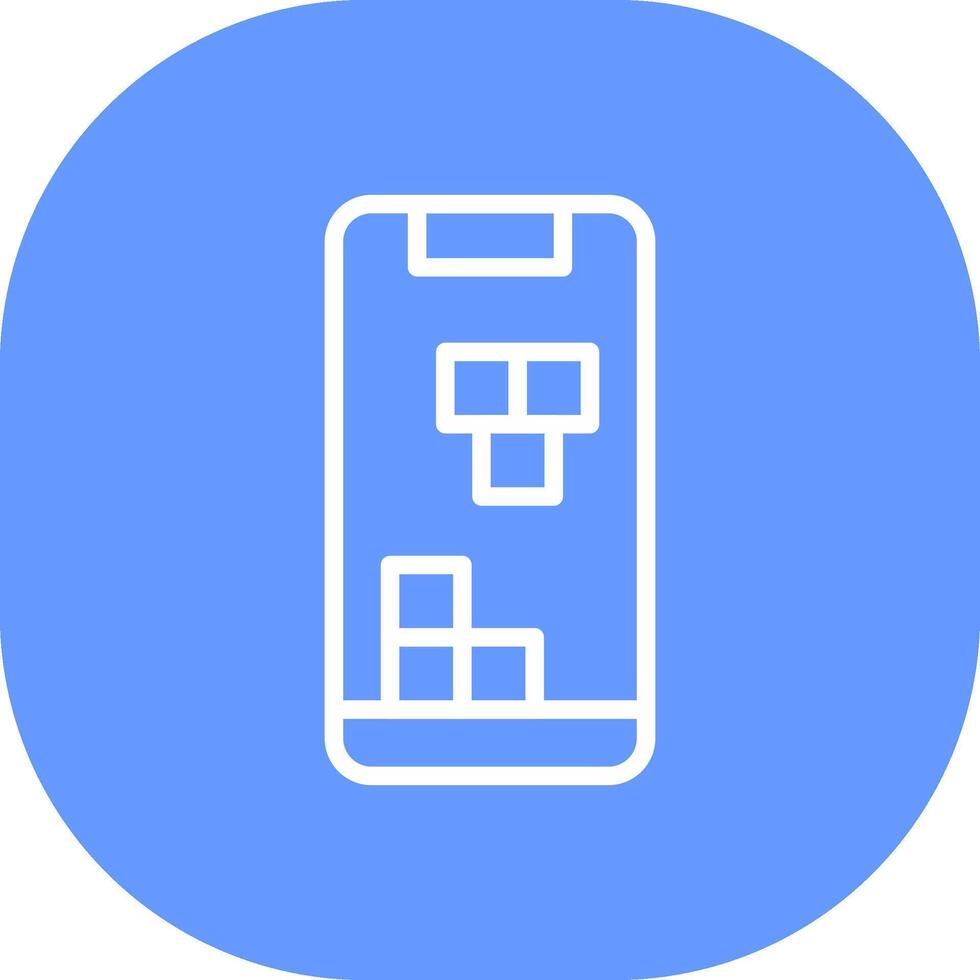 Mobile Gaming Creative Icon Design vector