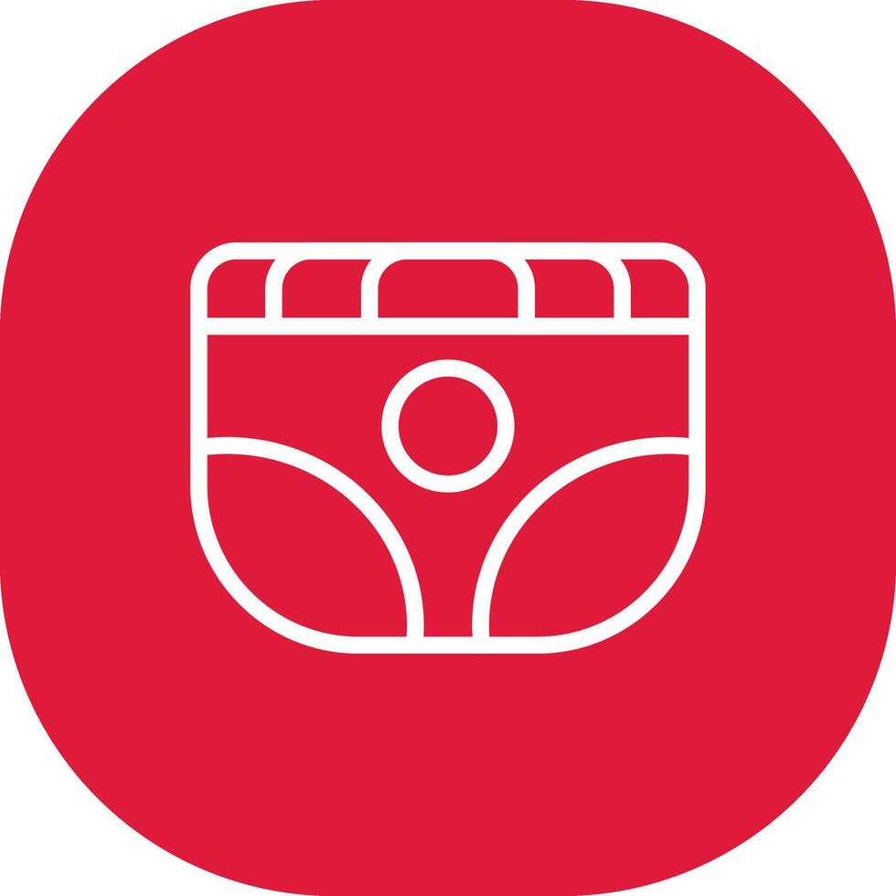 Diaper Creative Icon Design vector