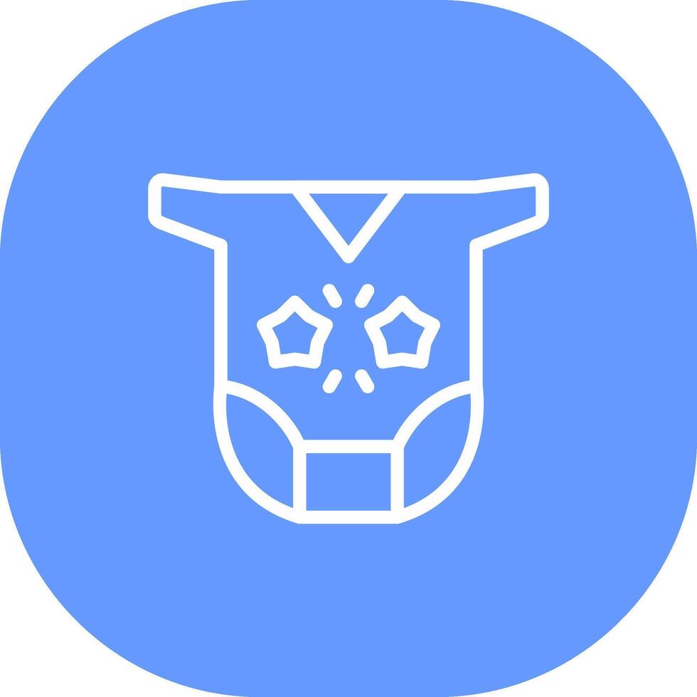 Baby Clothes Creative Icon Design vector