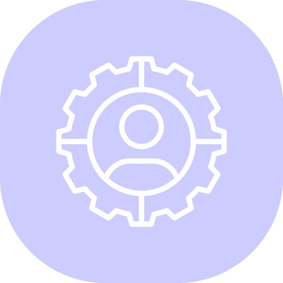 Personalization Creative Icon Design vector