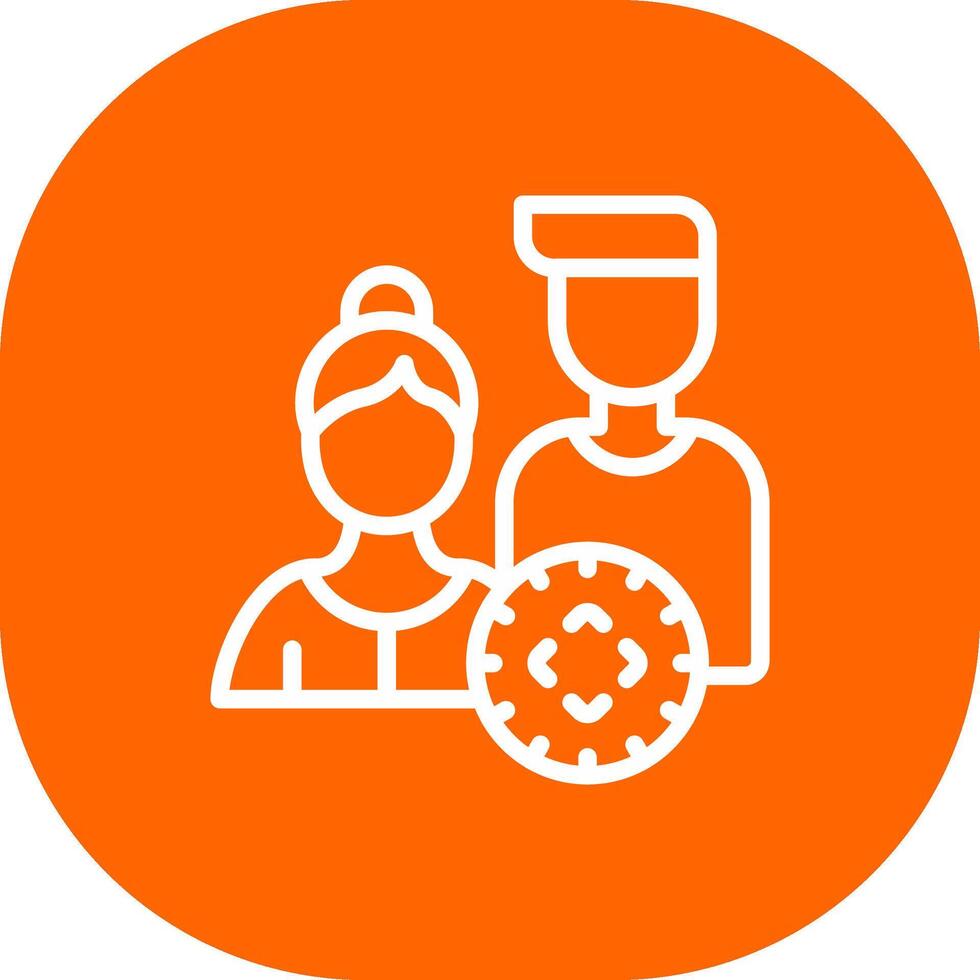 Focus Group Creative Icon Design vector