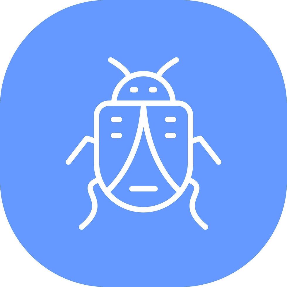 Bug Creative Icon Design vector