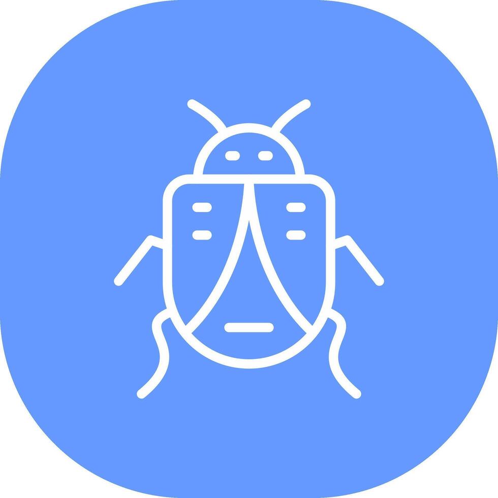 Bug Creative Icon Design vector