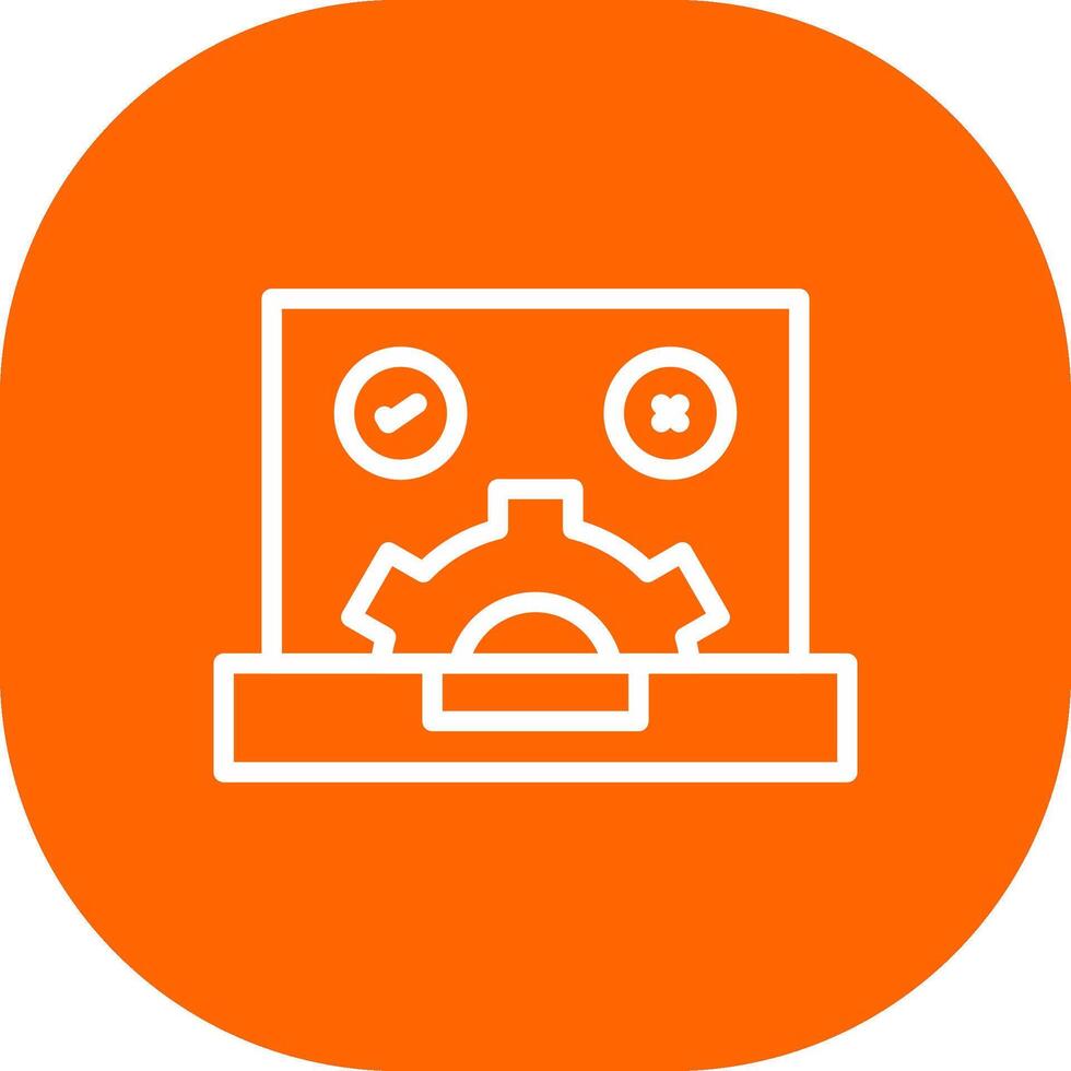 QA Testing Creative Icon Design vector