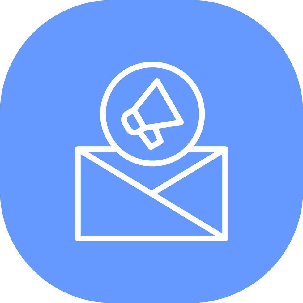Email Marketing Creative Icon Design vector