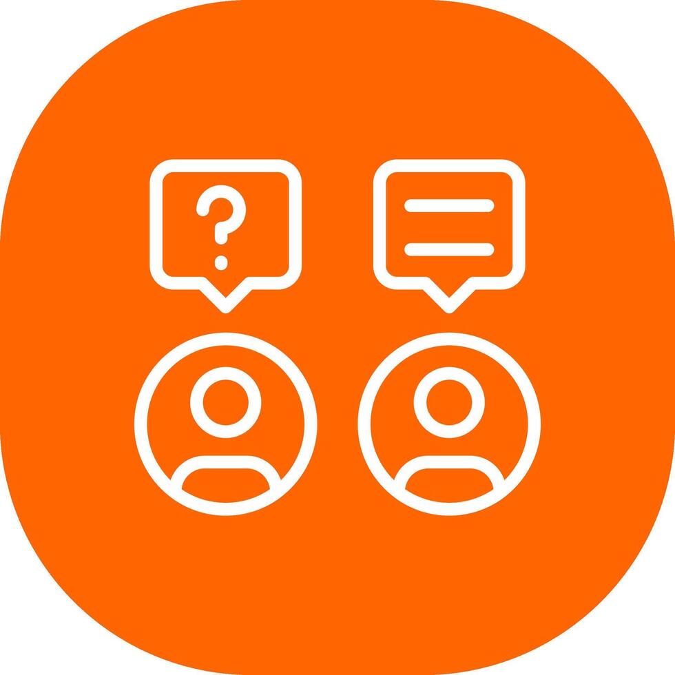 Discussion Creative Icon Design vector