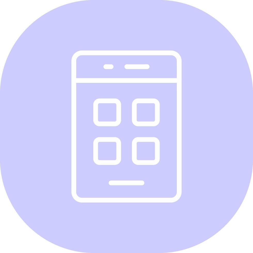 Grid Creative Icon Design vector