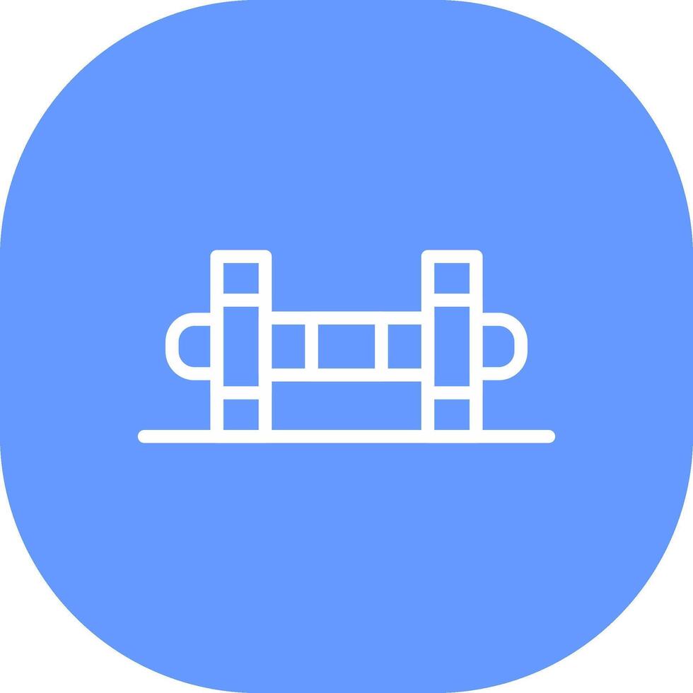 Dumbbells Creative Icon Design vector