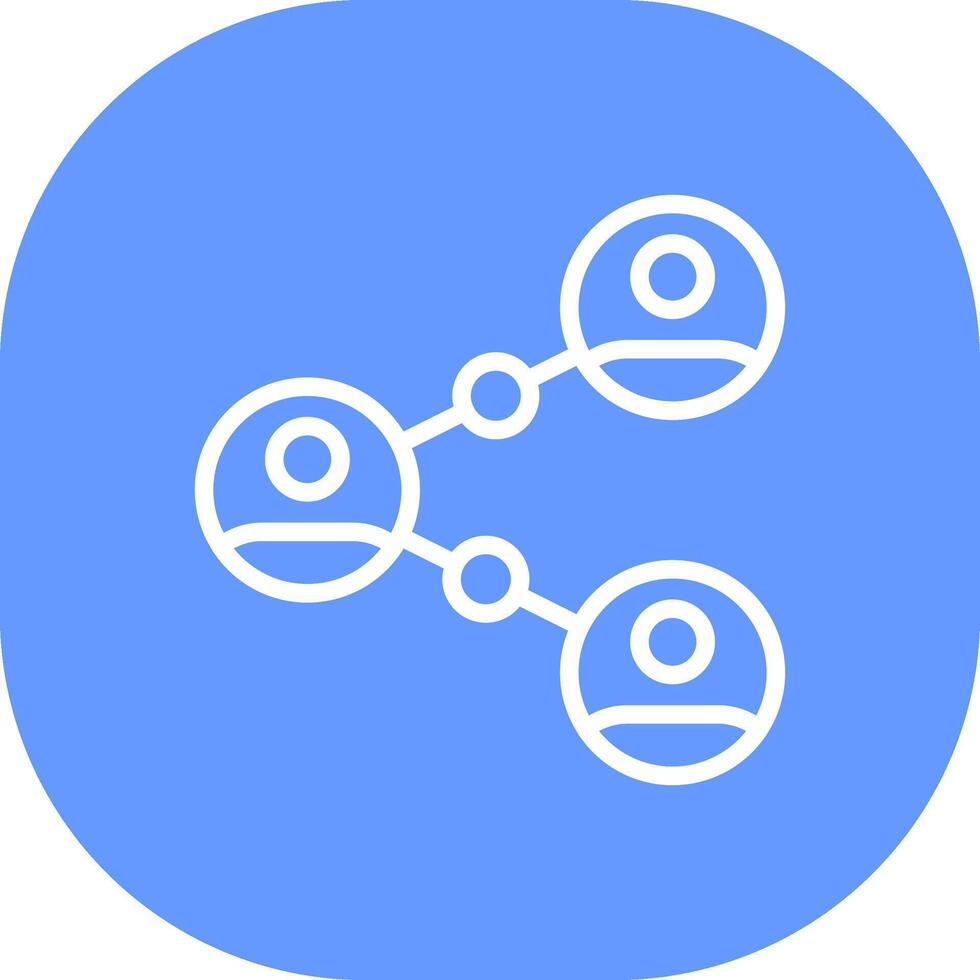 Connected People Creative Icon Design vector