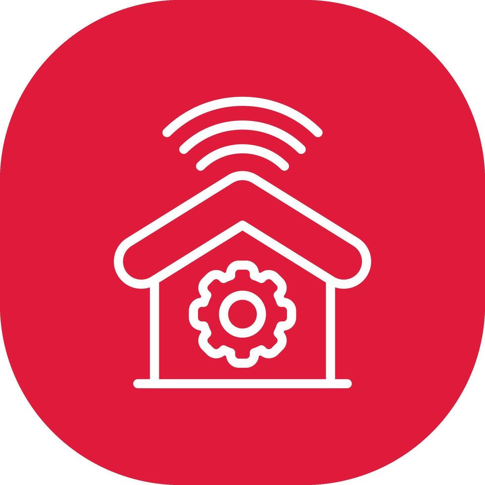Home Automation Creative Icon Design vector