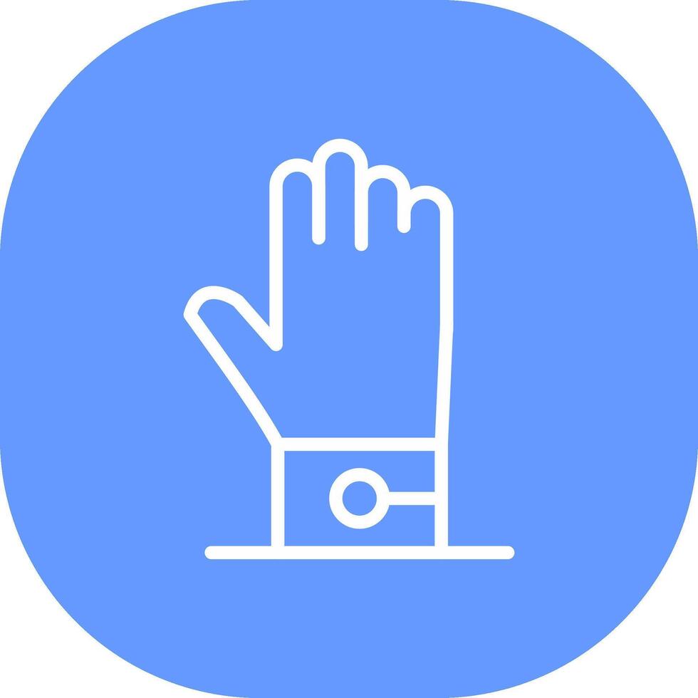 Glove Creative Icon Design vector