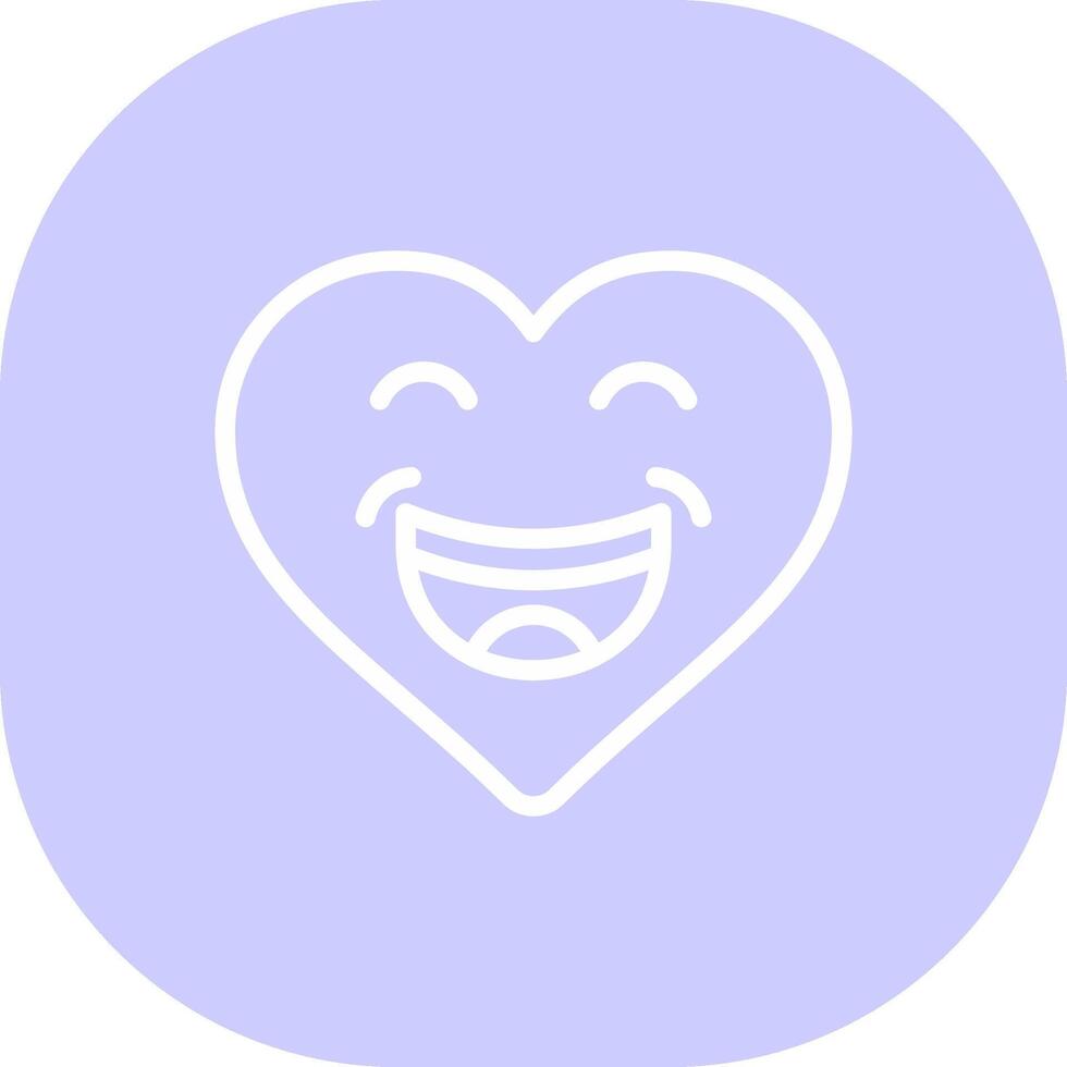 Smile Beam Creative Icon Design vector