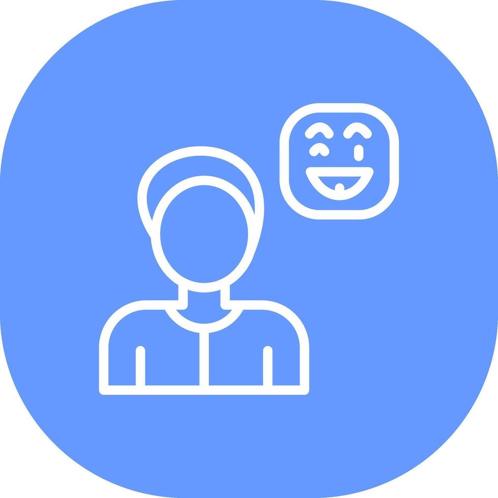 Joyful Creative Icon Design vector