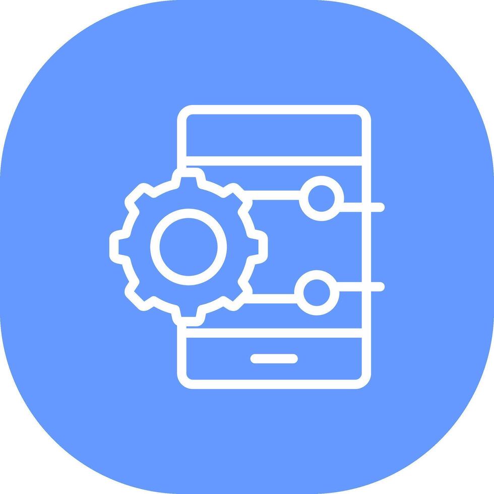 Project Management App Creative Icon Design vector