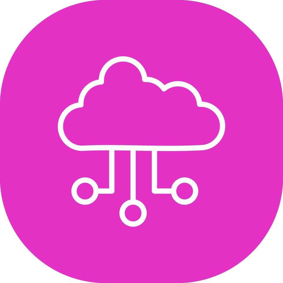 Cloud Creative Icon Design vector