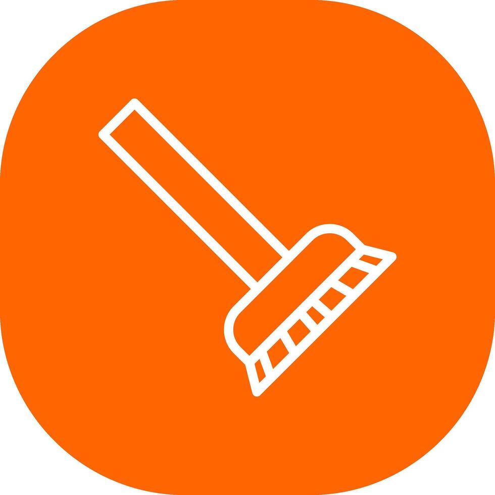 Broom Creative Icon Design vector