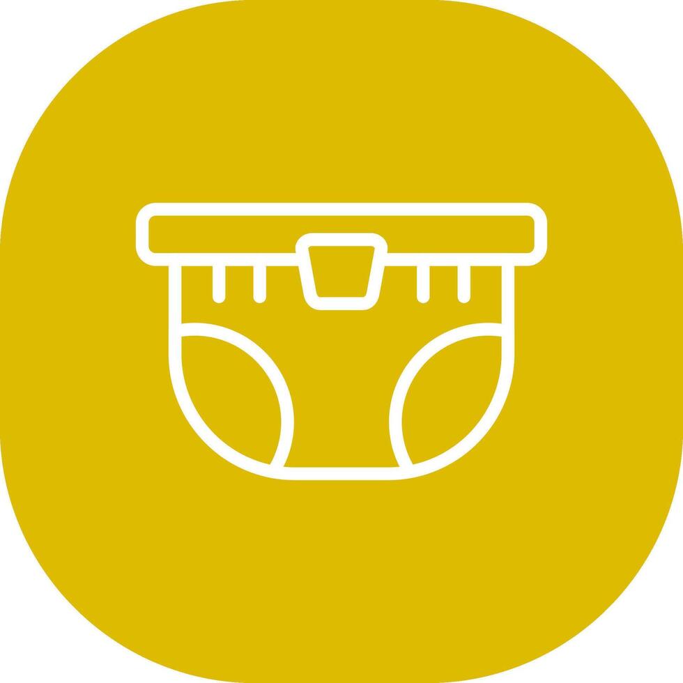 Diapers Creative Icon Design vector