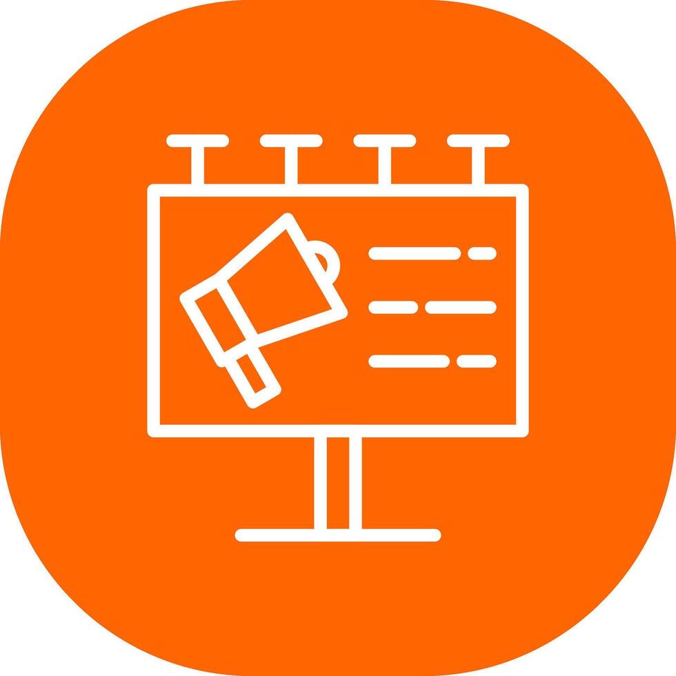 Ad Creative Icon Design vector