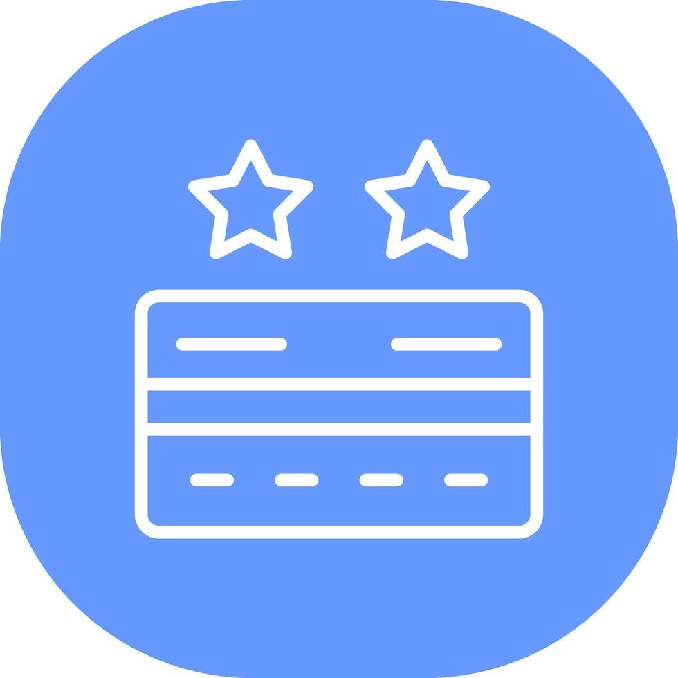 Points Rewards Cards Creative Icon Design vector