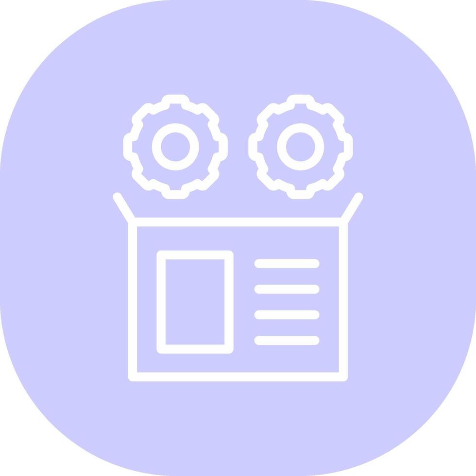 Procedure Package Creative Icon Design vector
