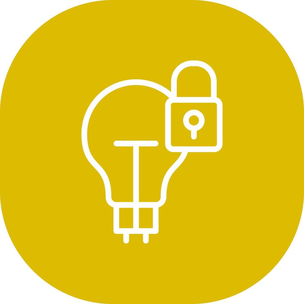 Intellectual Property Creative Icon Design vector