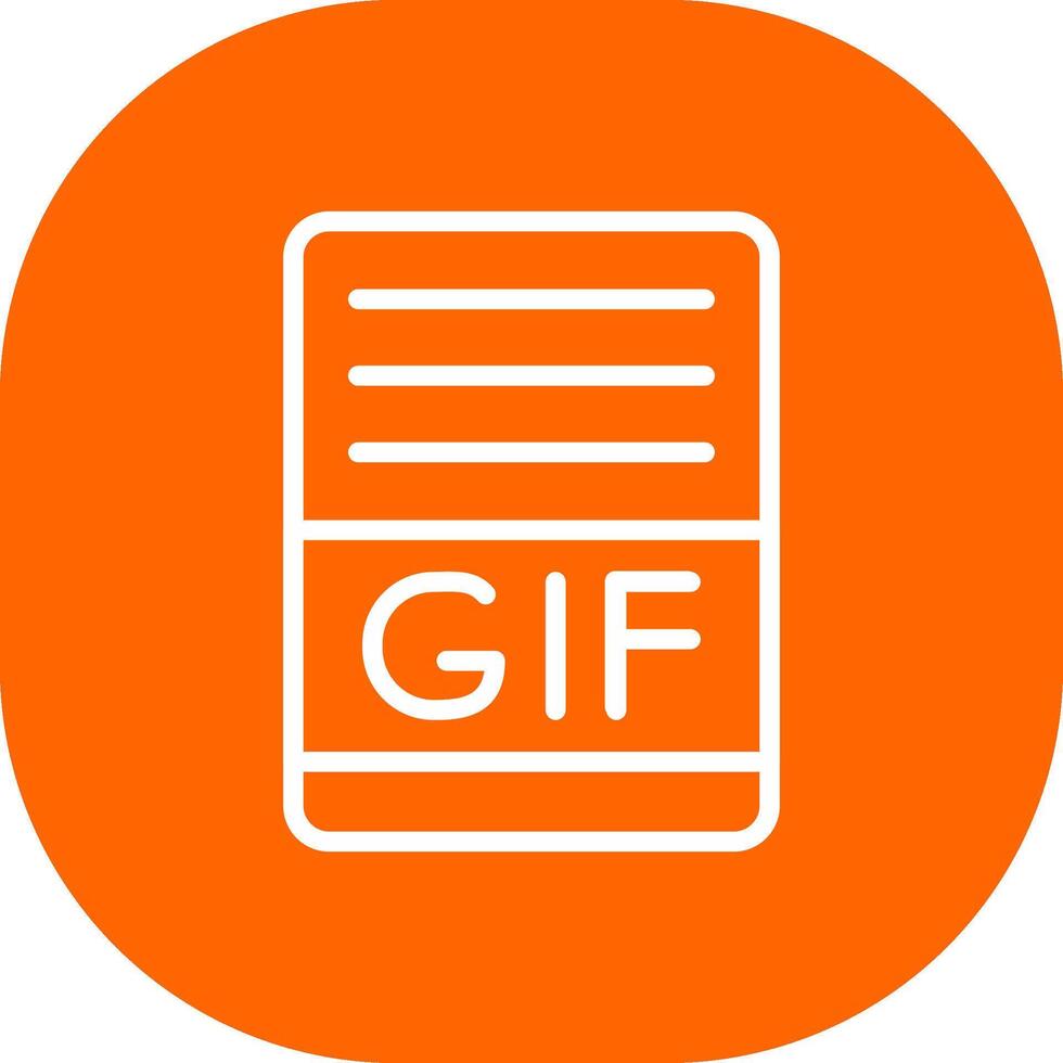 GIFs Creative Icon Design vector