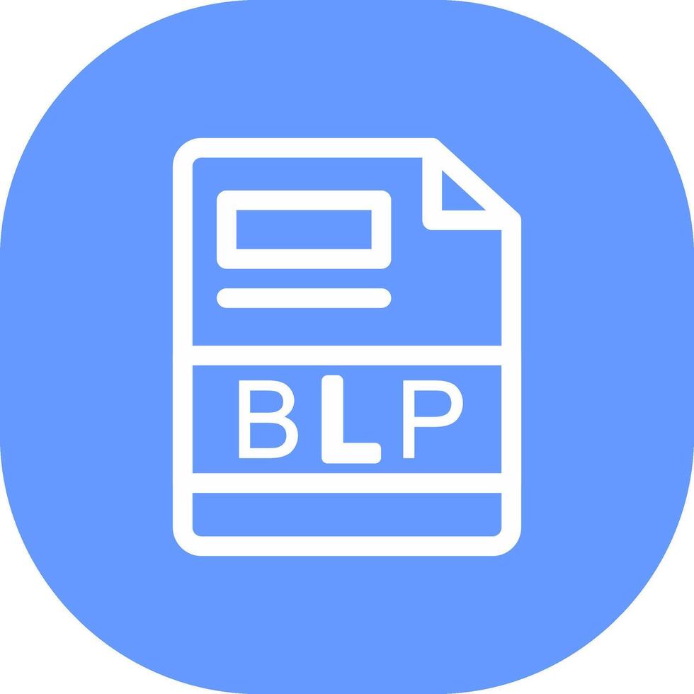 BLP Creative Icon Design vector