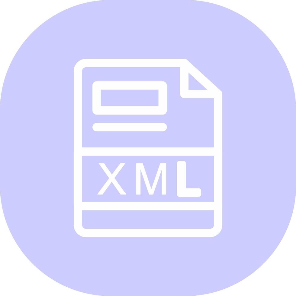 XML Creative Icon Design vector