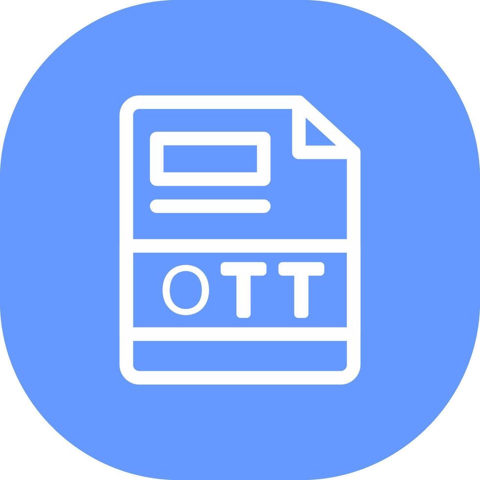 OTT Creative Icon Design vector