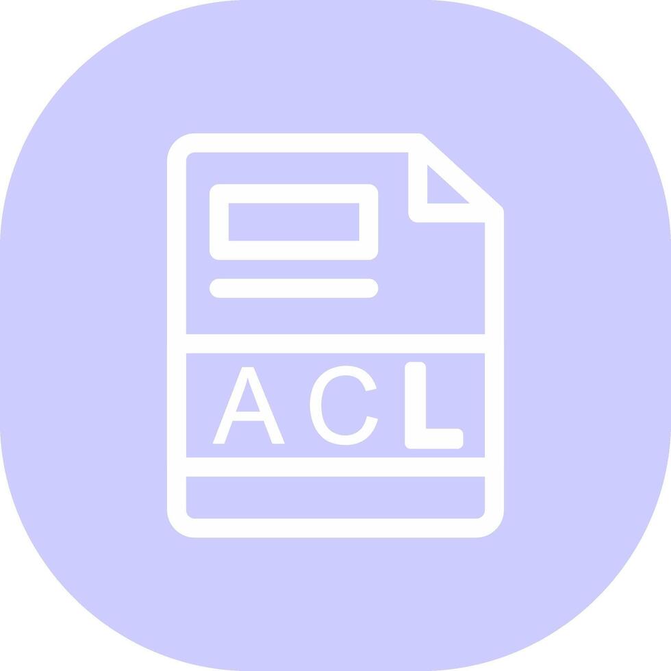 ACL Creative Icon Design vector