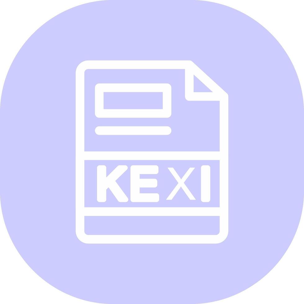kexi creativo icono diseño vector