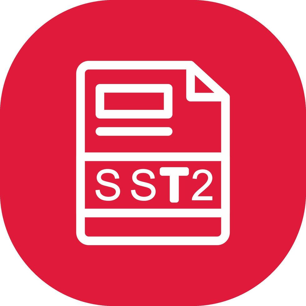 SST2 Creative Icon Design vector