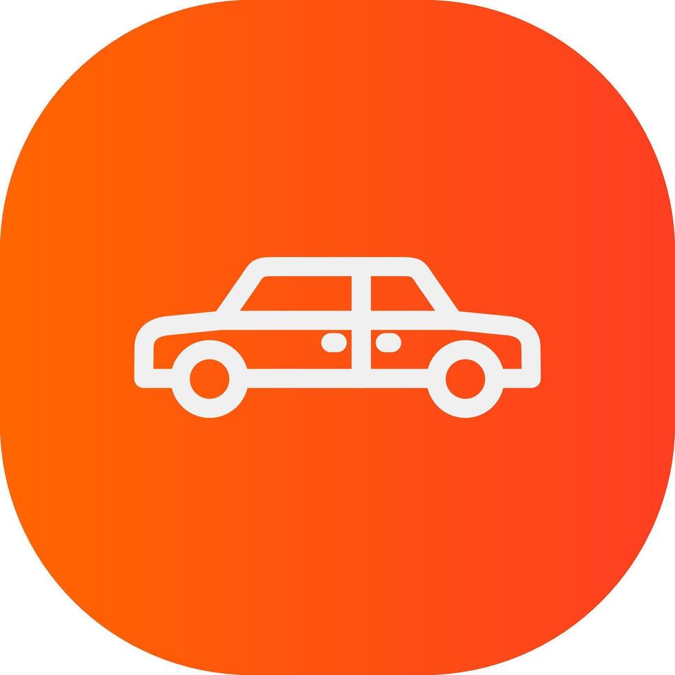 Limousine Creative Icon Design vector
