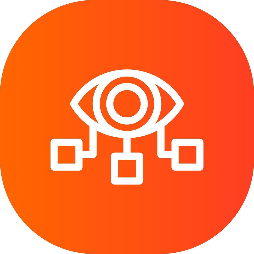 Vision Creative Icon Design vector