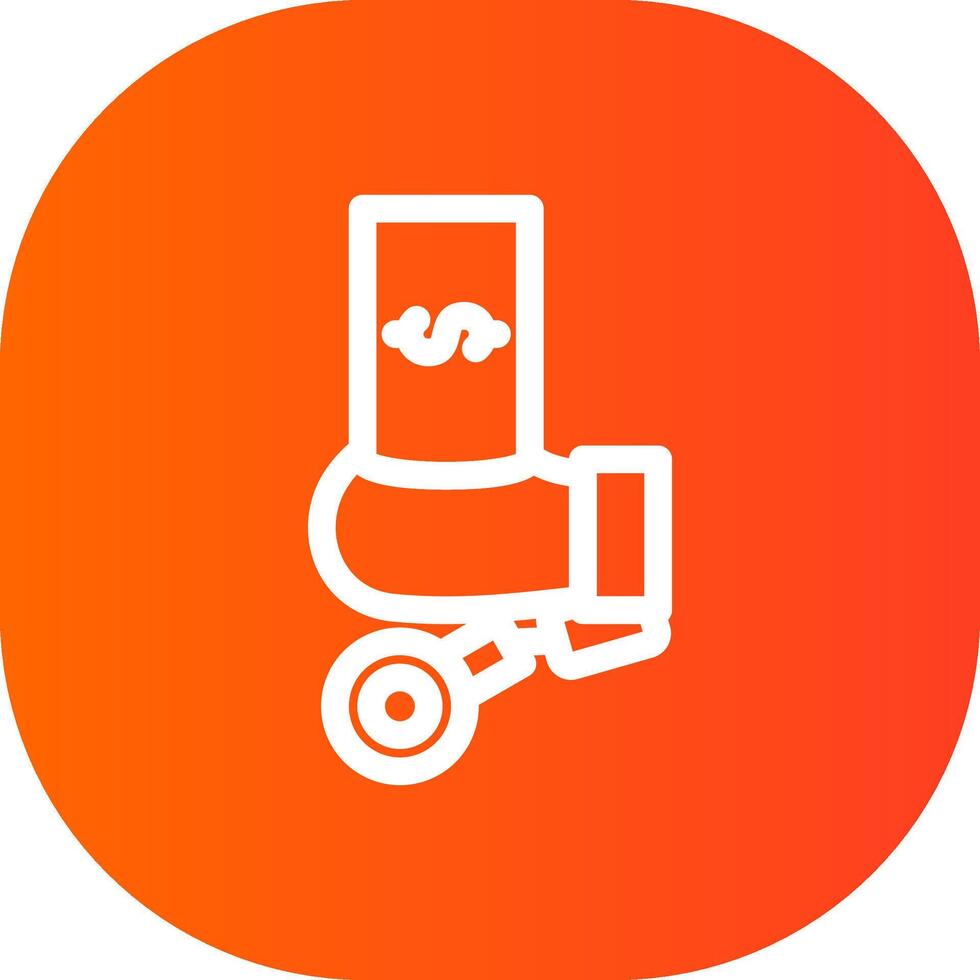 Corruption Creative Icon Design vector