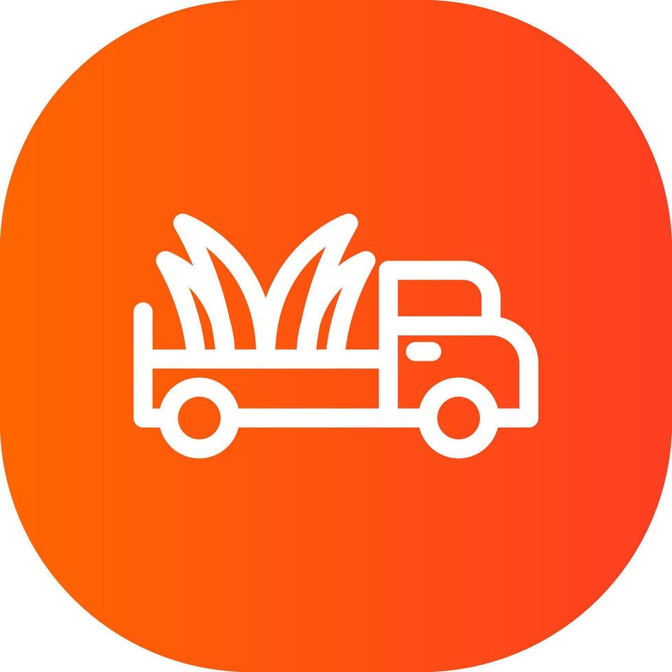 Delivery Truck Creative Icon Design vector