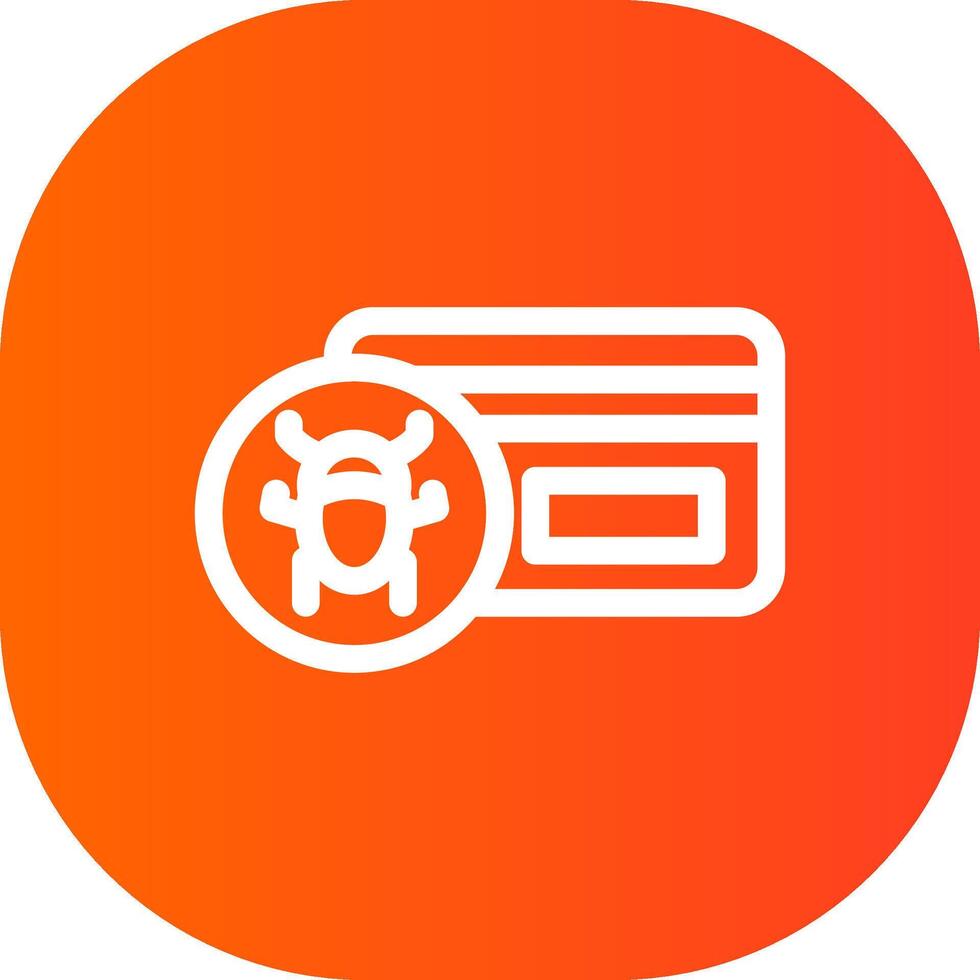 Bug Creative Icon Design vector