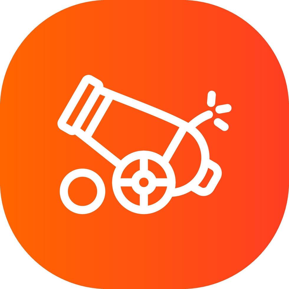 Cannon Creative Icon Design vector