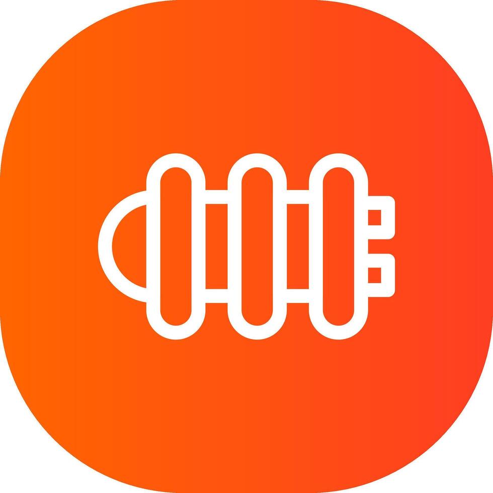 Heater Creative Icon Design vector