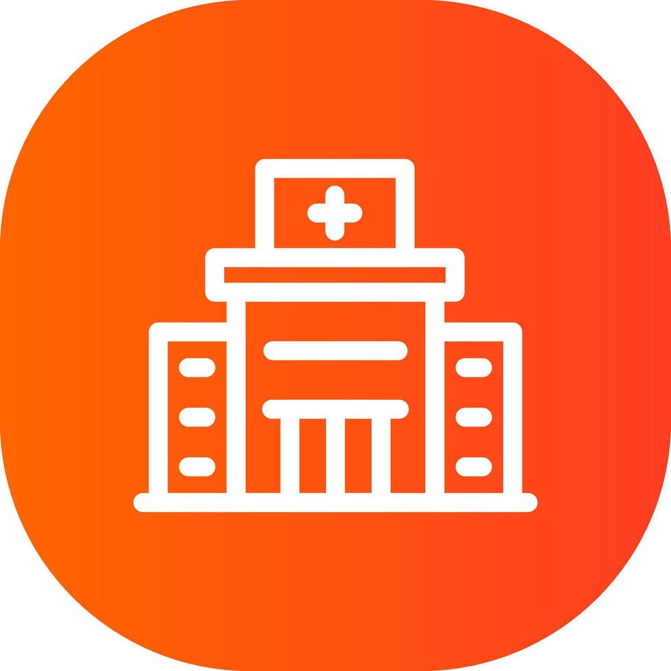 Hospital Creative Icon Design vector