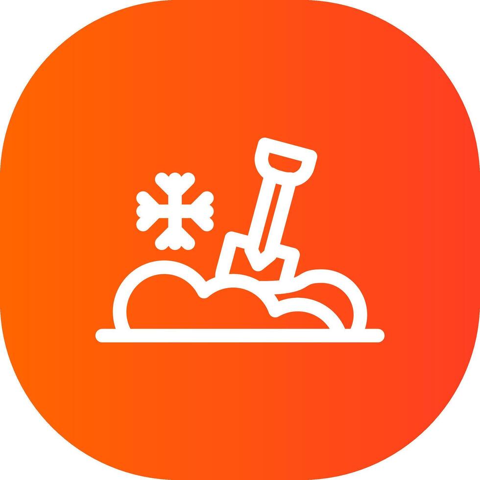 Shovel Creative Icon Design vector