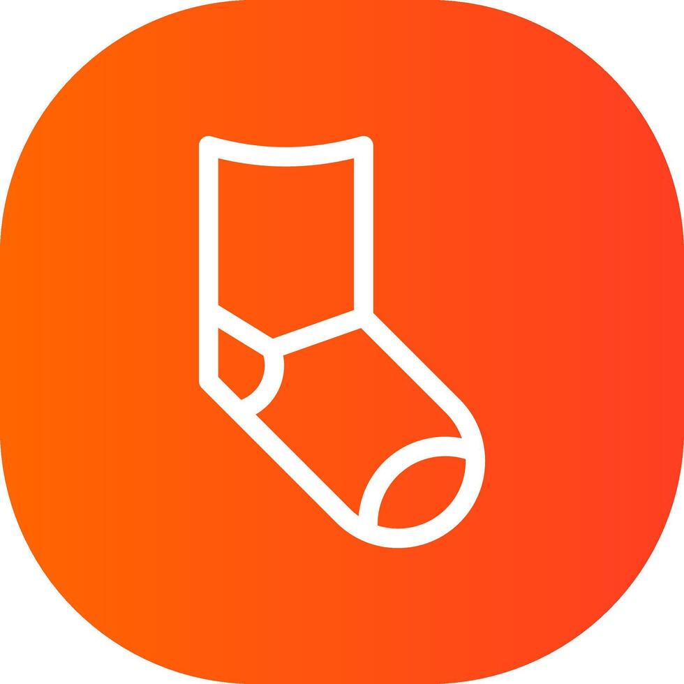 Sock Creative Icon Design vector