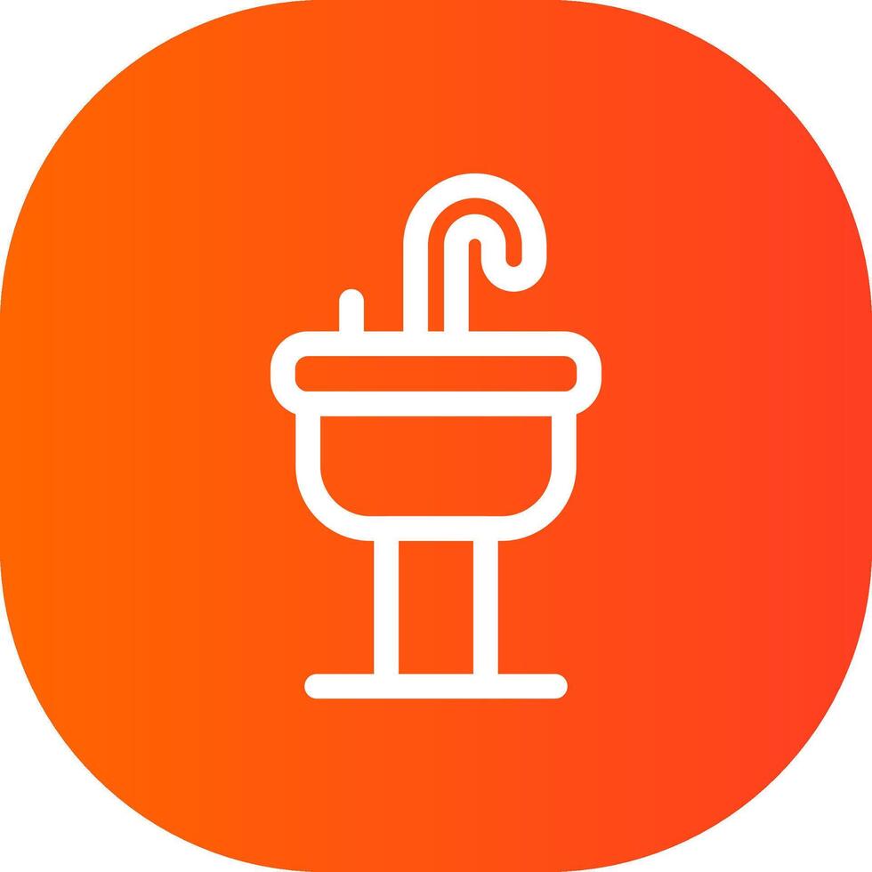 Sink Creative Icon Design vector