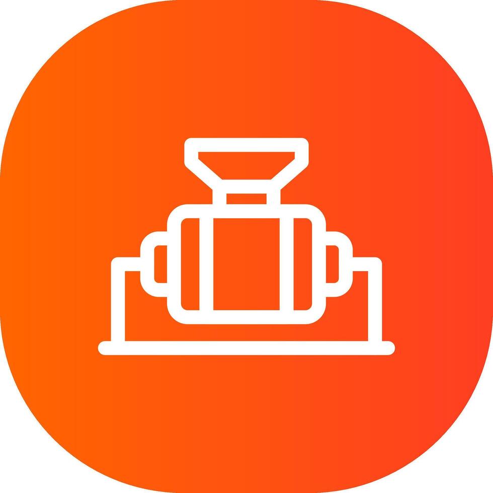 Crusher Creative Icon Design vector