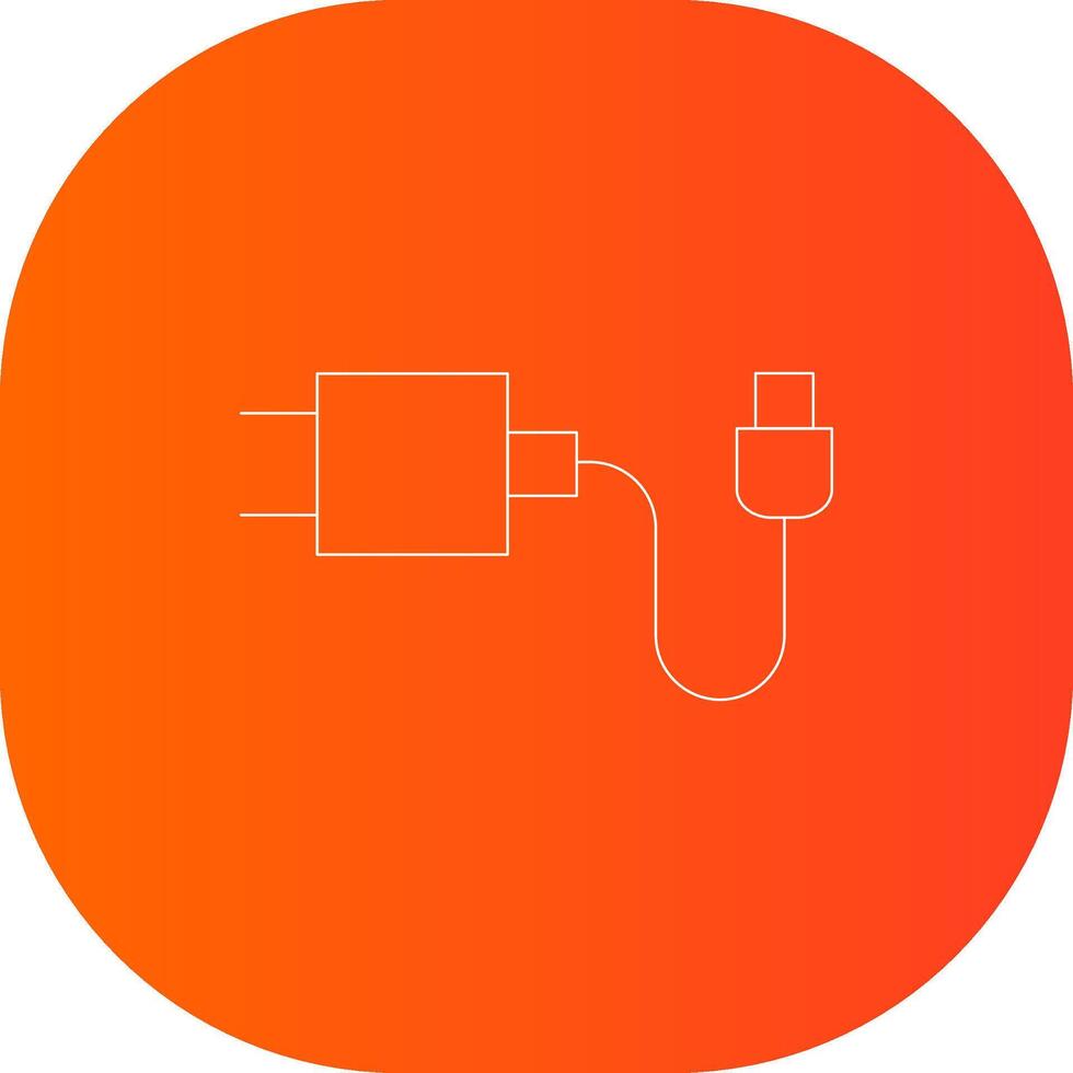 Charging Creative Icon Design vector
