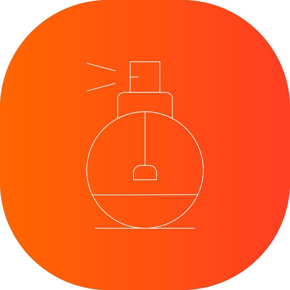 Perfume Creative Icon Design vector