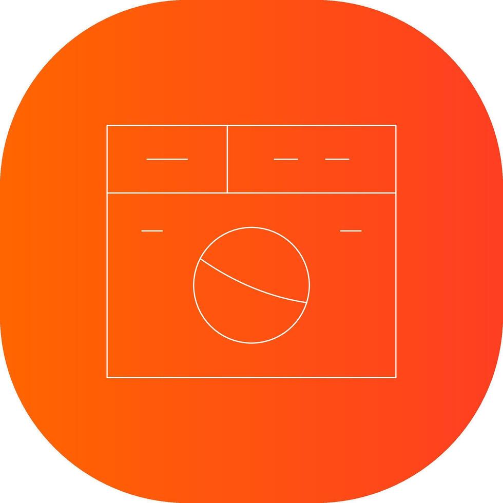 Laundry Creative Icon Design vector
