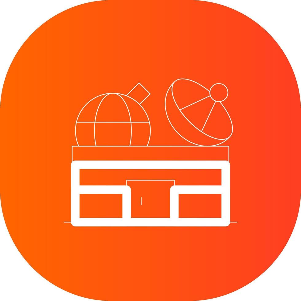 Observatory Creative Icon Design vector